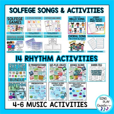 Elementary Music Curriculum Grades 4-6: Lessons, Songs, Activities