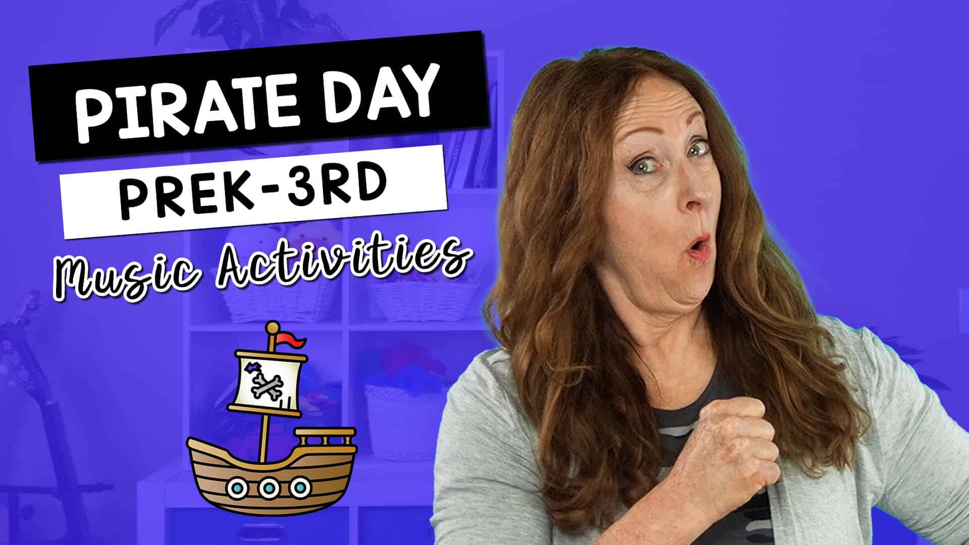 Pirate music and movement activities for children. This post is filled with pirate music and movement activities for preschoolers, kindergarten, first, and second and third grade students. LEARN MORE AT SING PLAY CREATE