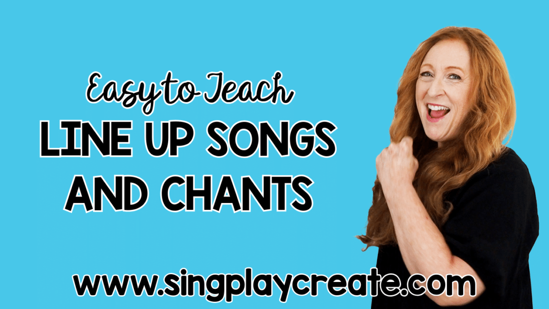 Easy to teach line up songs and chants.