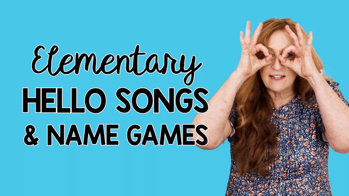 "Hello songs and Name Games for elementary school to help teachers build classroom community and for classroom management. Using songs and games is a fun and effective way to get to know your students."