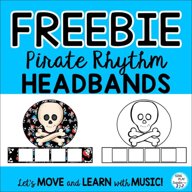 FREE PIRATE RHYTHM HEADBAND ACTIVITIES FOR CHILDREN BY SING PLAY CREATE