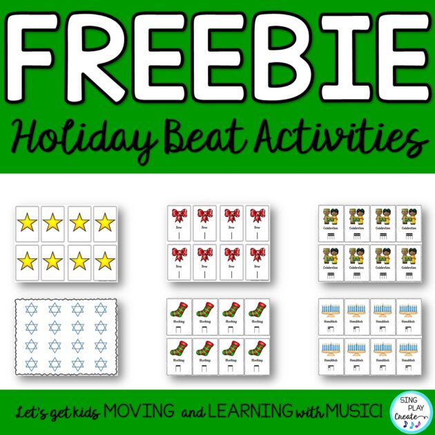 FREE RHYTHM ACTIVITIES BY SING PLAY CREATE