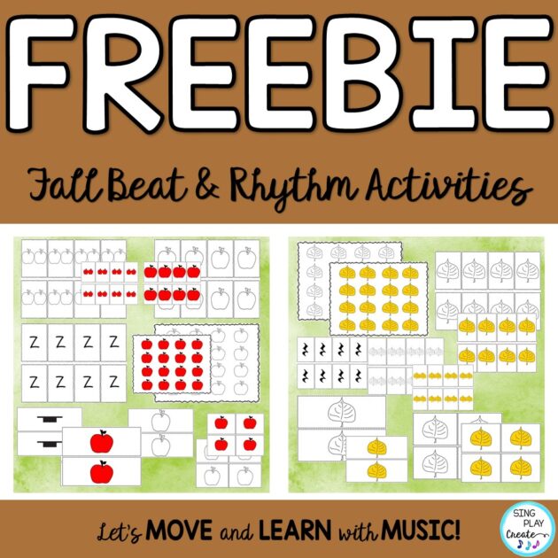 FREE RHYTHM ACTIVITIES BY SING PLAY CREATE