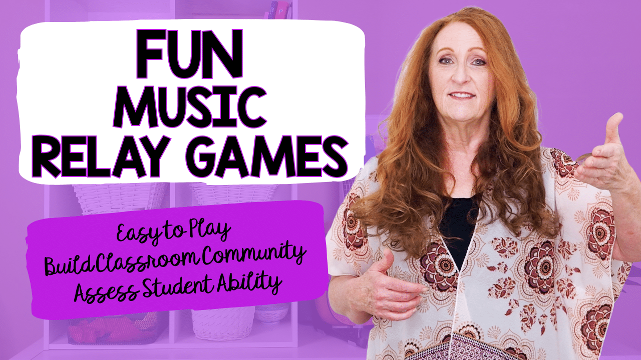 Fun music relay games you can play in elementary music class, piano and music lessons and at home with small groups.