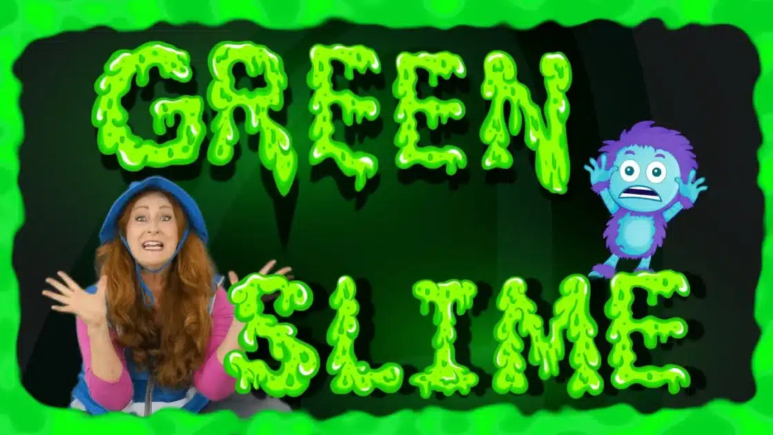 green slime the floor is lava video