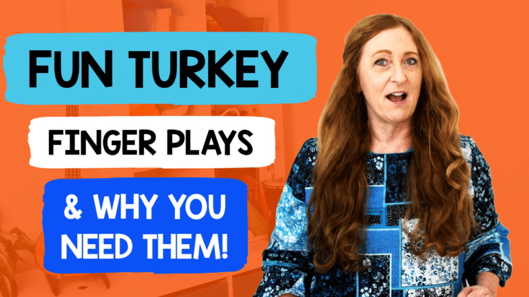 Learn how to teach fun turkey fingerplays and why you need to use them in your early childhood through 3rd grades activities. This post will help you learn the fingerplays and why they are so important for our littles. LEARN MORE AT SING PLAY CREATE