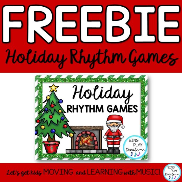 FREE HOLIDAY RHYTHM GAMES FROM SING PLAY CREATE