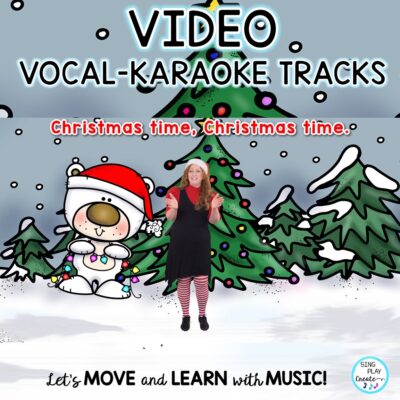 Get ready to clap, stomp, pat your knees in this holiday action song "Merry Christmas Time". Sing, read, move to this action packed song.