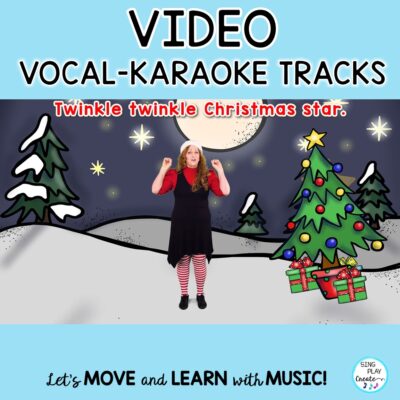 Christmas action song "Twinkle, Twinkle Christmas Star" is an easy to learn song for children to sing and move to in a brain break calming down exercise, music program or classroom activity. Your students will love the calming music to relax to or use at the end of your concert. Children love "Twinkle, Twinkle Little Star" and will easily learn the lyrics to this version. Help your students sing and move through the month of December. Whether using this action song as a brain break, music activity or for a Christmas and Holiday program, your students will love singing and moving to "Twinkle, Twinkle Christmas Star". Preschool through 2nd Grade.