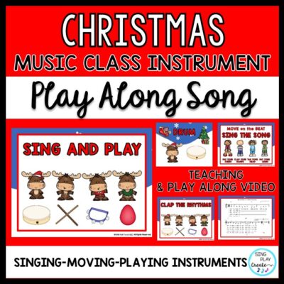 Christmas Movement Song with Instruments: “Merry Christmas Time” Steady Beat