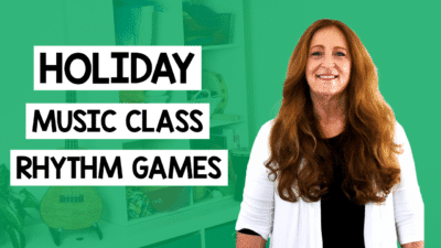 holiday music class rhythm games