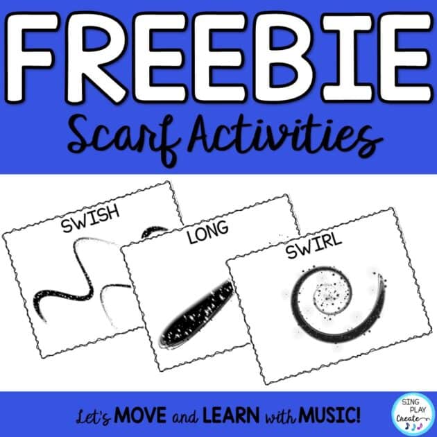 Free Scarf Activity Cards by Sing Play Create