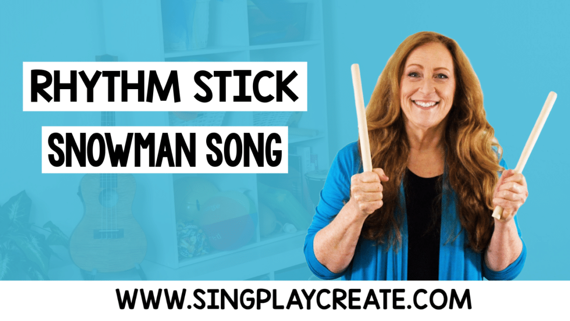 Let me introduce a presto rhythm stick routine for the song "Snowman Dance"! This activity is not only a hit with kids, but it also helps them build essential skills while having a blast! The routine is easy to learn and I give you all the steps you need to know to teach this in your class or at home. LEARN MORE AT SING PLAY CREATE